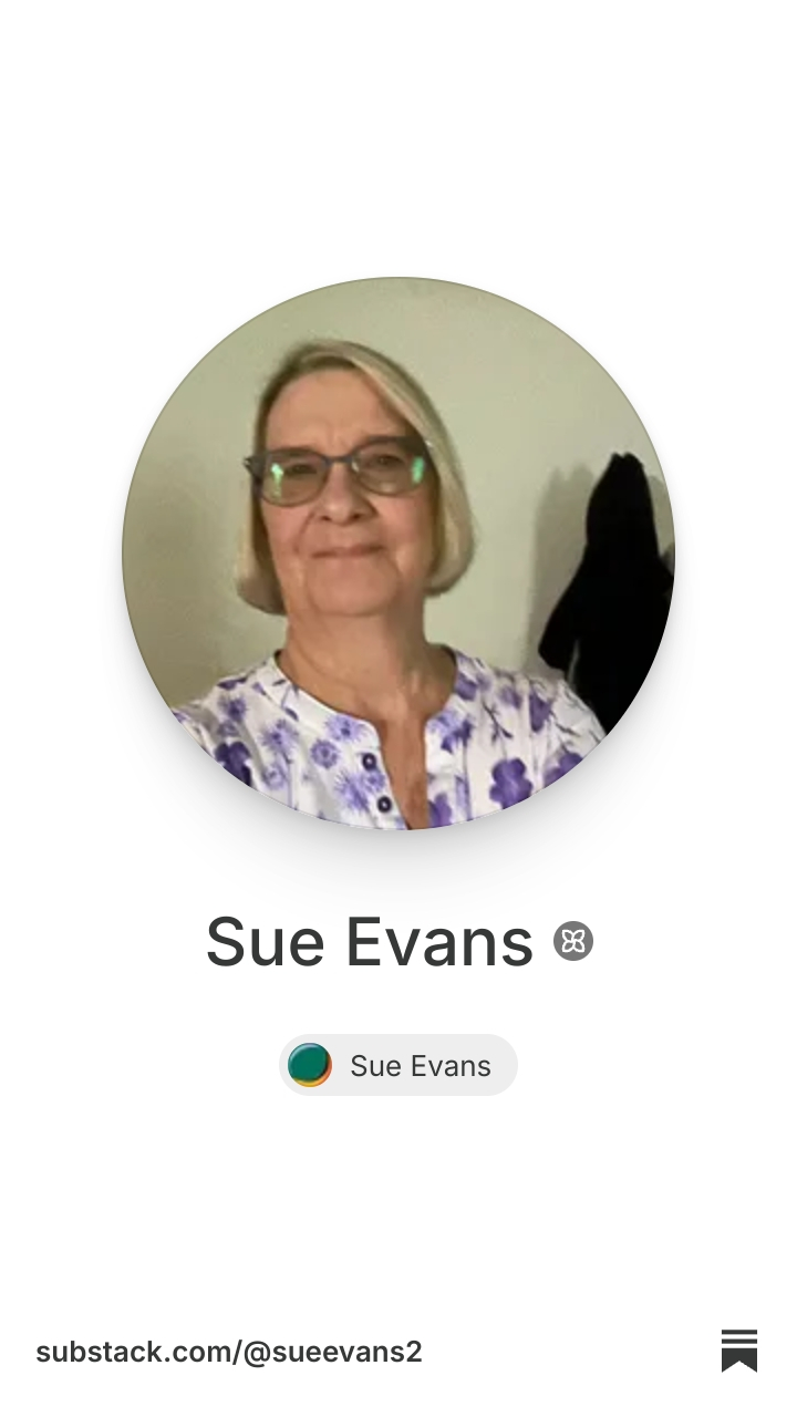 Sue Evans | Substack