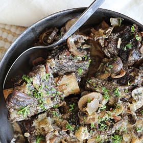 Short Rib Stroganoff