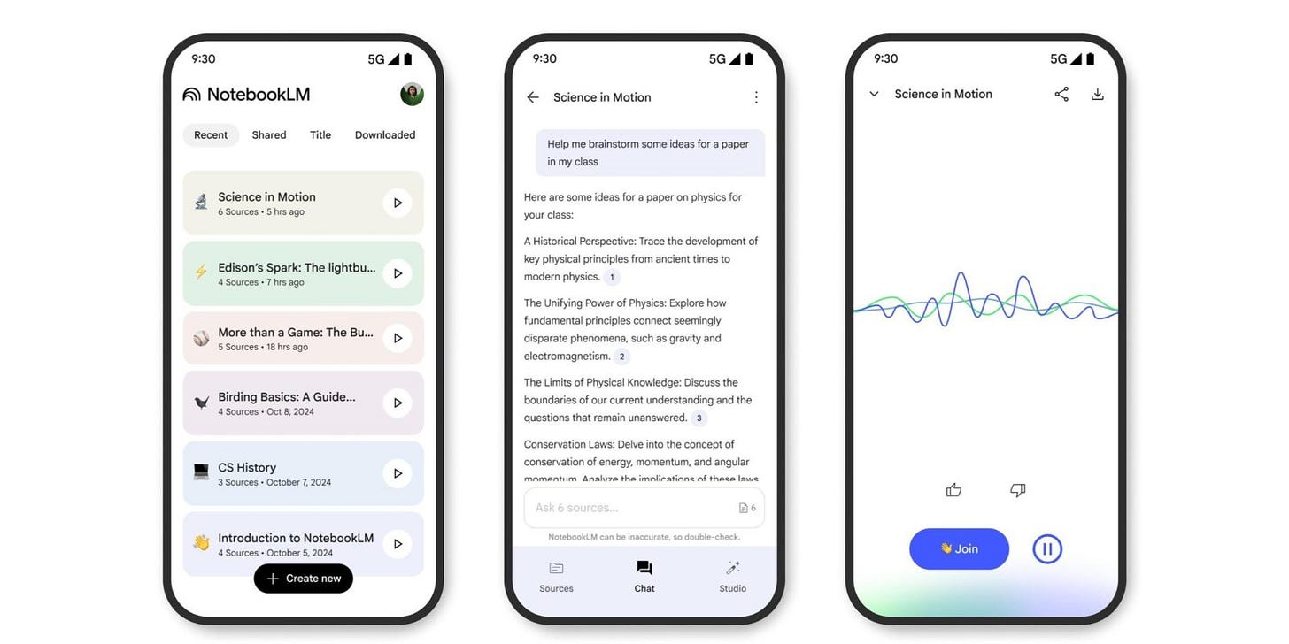 Google launches NotebookLM app for Android and iOS