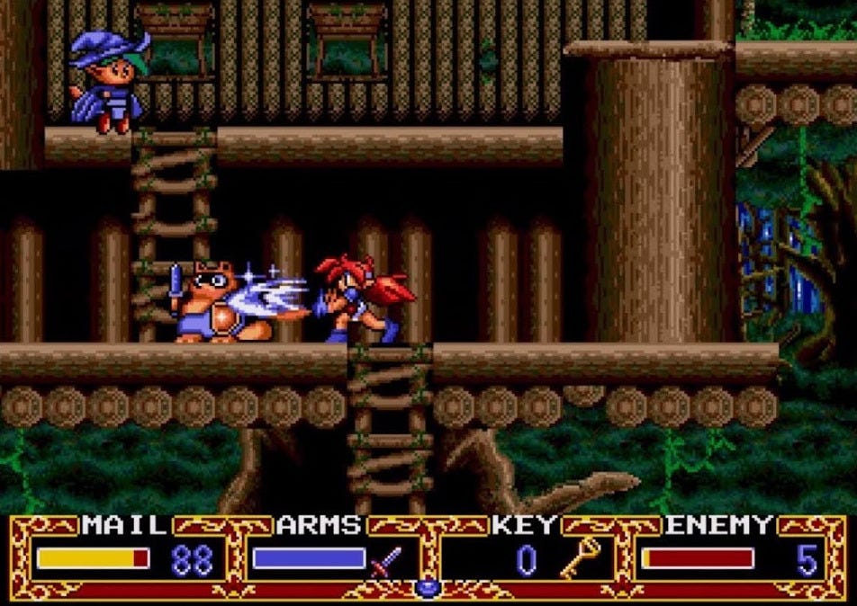 Sega CD - Popful Mail - Magical Fantasy Adventure © 1995 Working Designs -  Gameplay