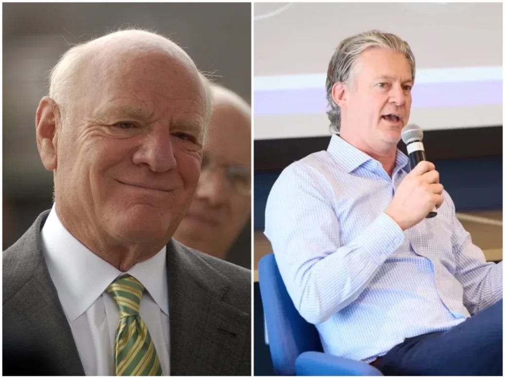 People Inc bosses Barry Diller and Neil Vogel side by side