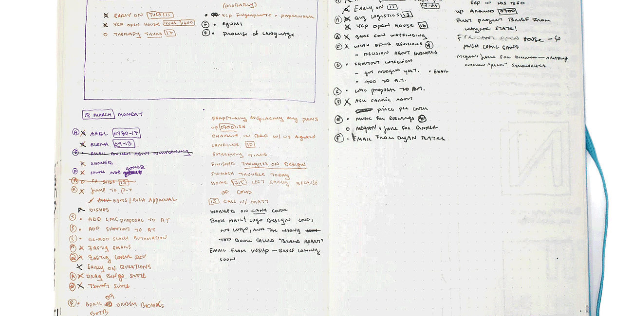 Using a Notebook in the New Year