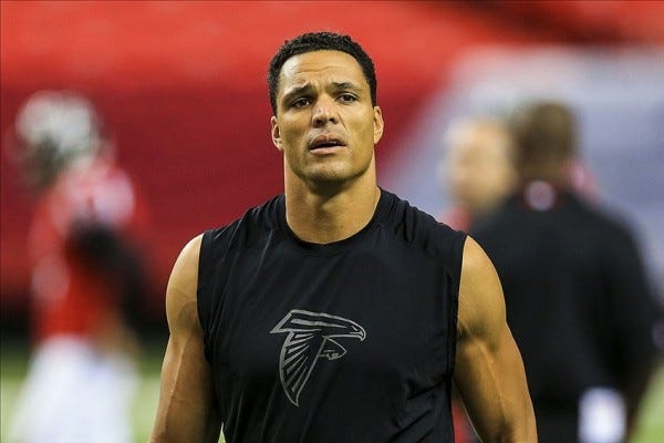 tony gonzales great tight end for atlanta falcons nfl 2015 tony gonzales great tight end for atlanta falcons nfl 2015