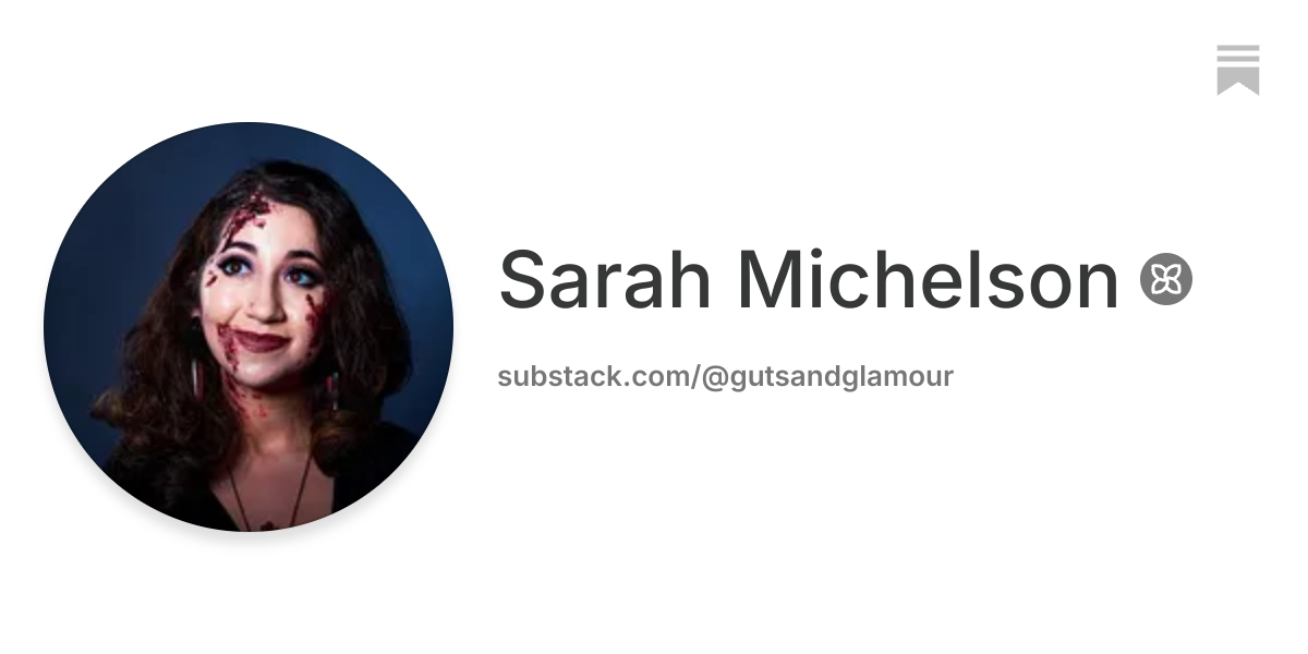 Sarah Michelson | Substack