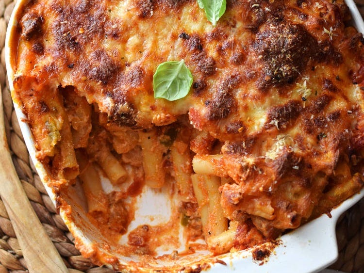 macarrones al horno