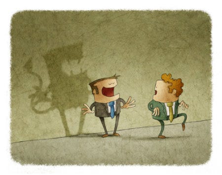 Walking Away from The Devil Who Has a Smile