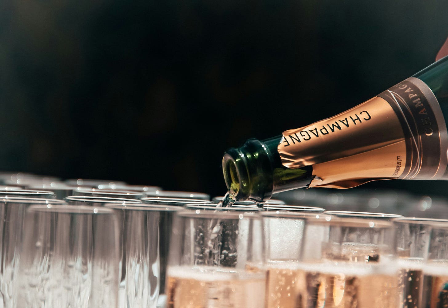 Champagne glamour