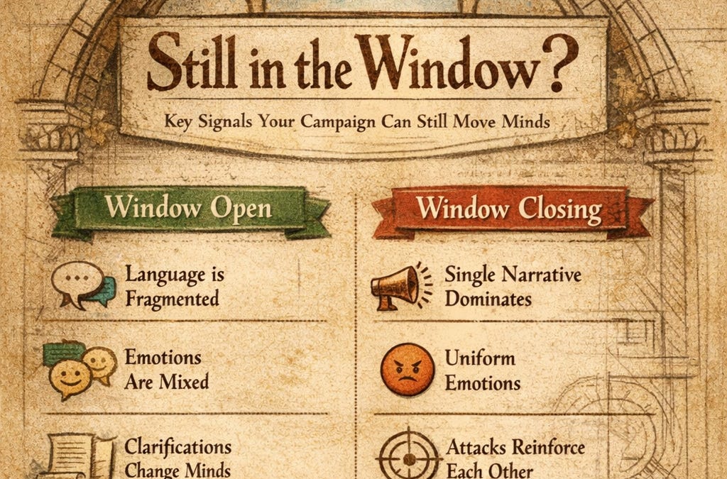 Window And Certain How You'll Know When You're Still in the Window