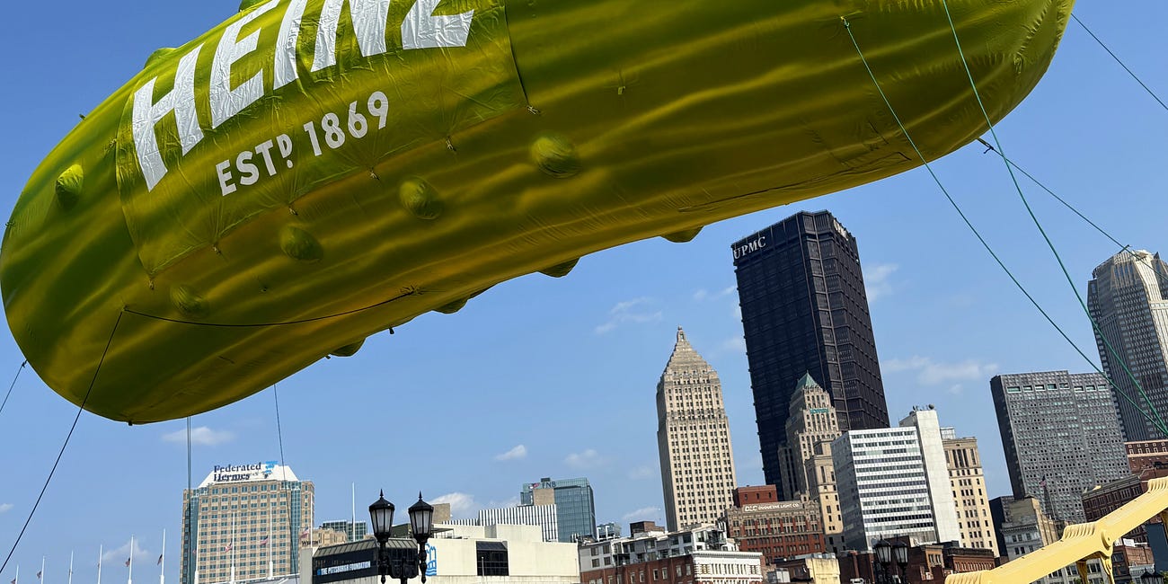 It's Pittsburgh. It's pickles. Picklesburgh is back