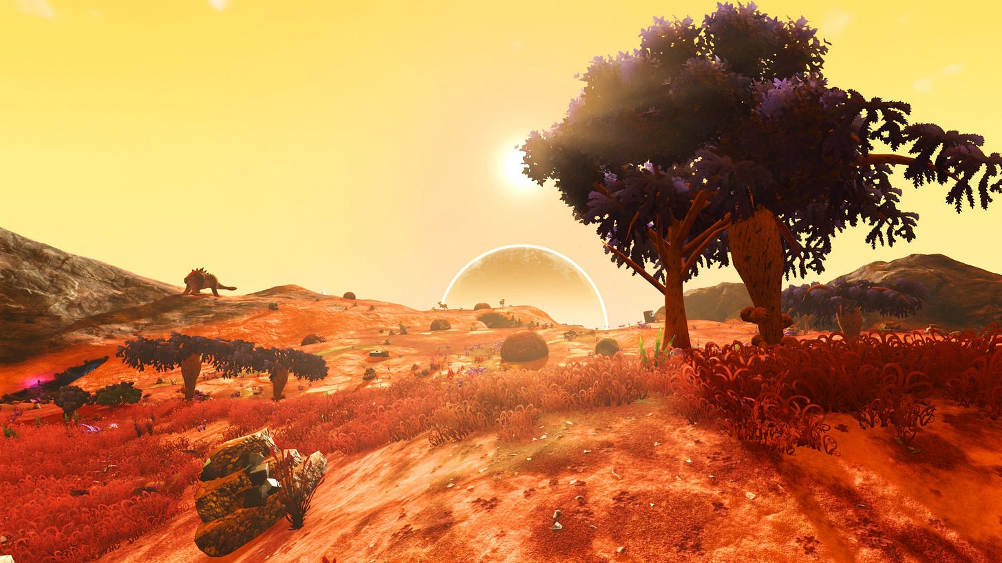 Here are some utterly beautiful screenshots from No Man's Sky V1.3