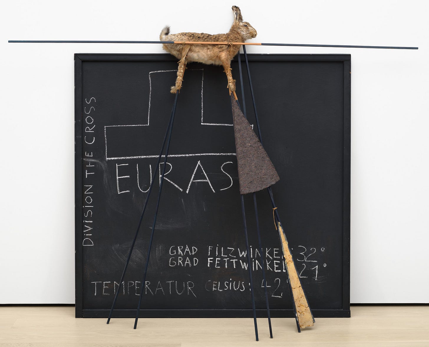 Joseph Beuys. Eurasia Siberian Symphony 1963. 1966 | MoMA