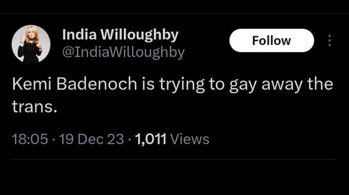 Jonathan "India" Willoughby Says The Quiet Part Out Loud