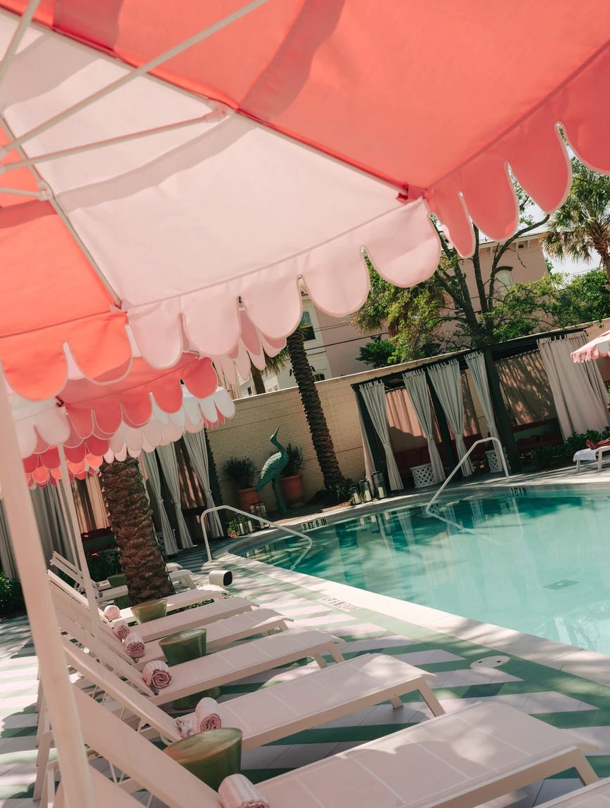 Hotel Bardo Pool Photographed by Kathryn Ann Waller