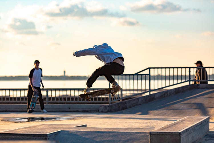 How to do a backside 180 on a skateboard