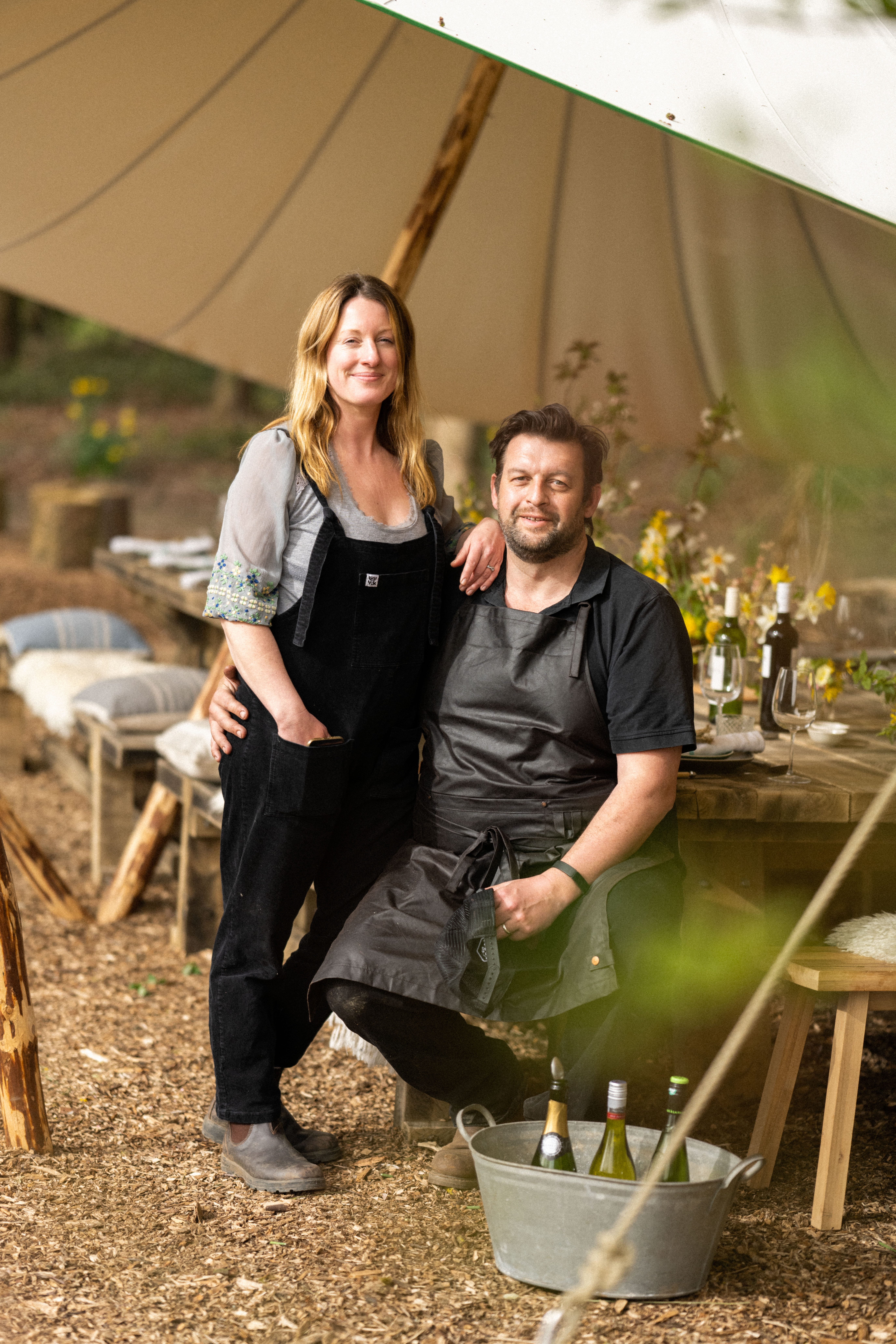 Luke & Sara’s Good Life at High Grange Devon 