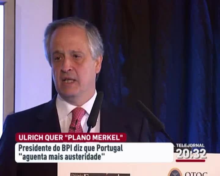 Presidente do BPI disse que Portugal tem de aguentar mais austeridade