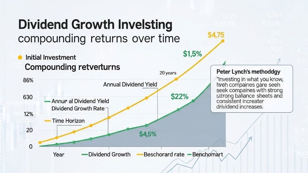 Peter Lynch Dividend Growth Interpretation Guide - Premier Literacy