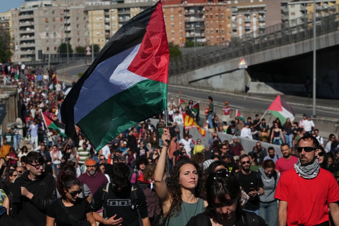 Manifestazione per la Palestina a Roma, 3 ottobre
