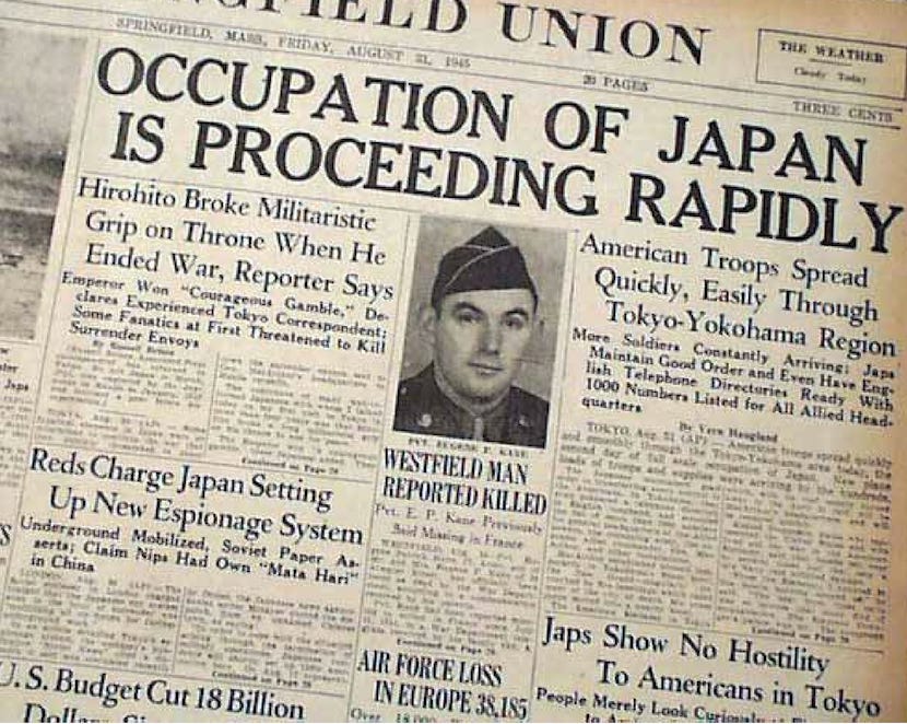 Did the US Army Occupy Japan After World War II? | The National WWII ...