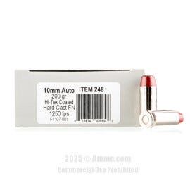 Image of Underwood 10mm Ammo - 20 Rounds of 200 Grain Hard Cast Ammunition