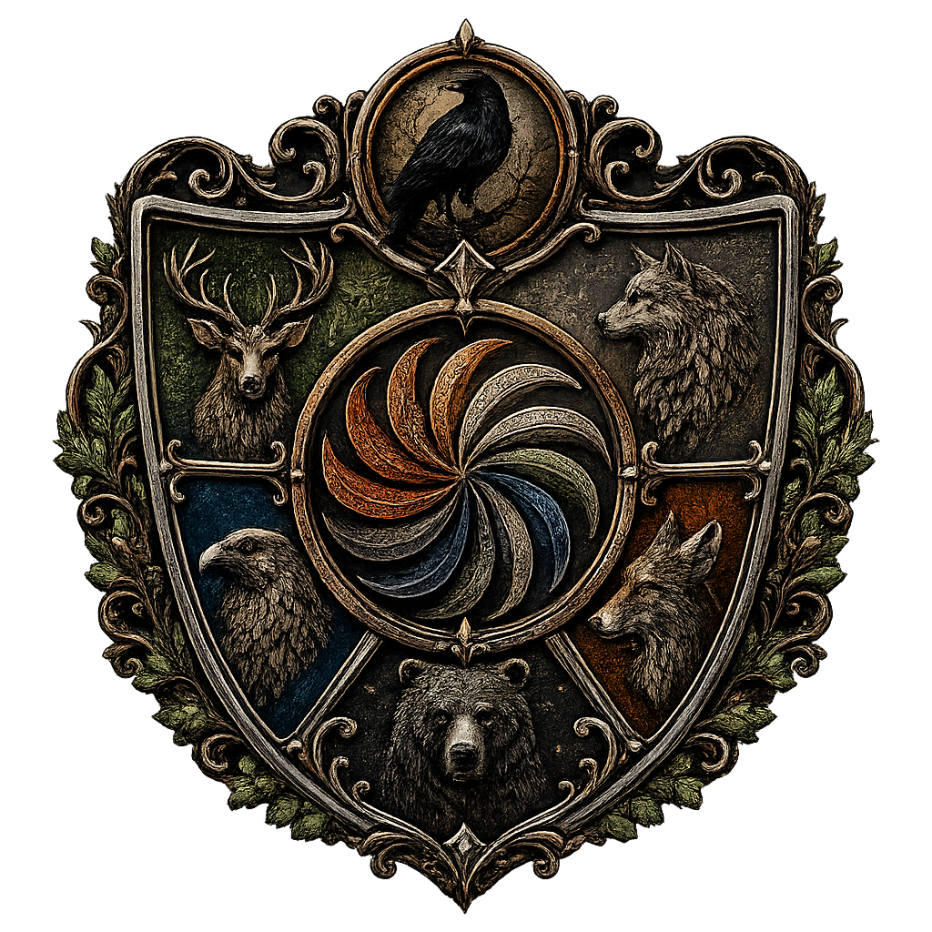 The Ravenwood Family Crest