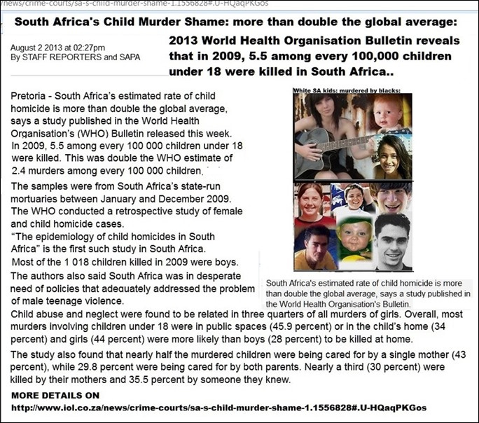 ChildMurderShameOfSouthAfrica2013iolreport ChildMurderShameOfSouthAfrica2013iolreport