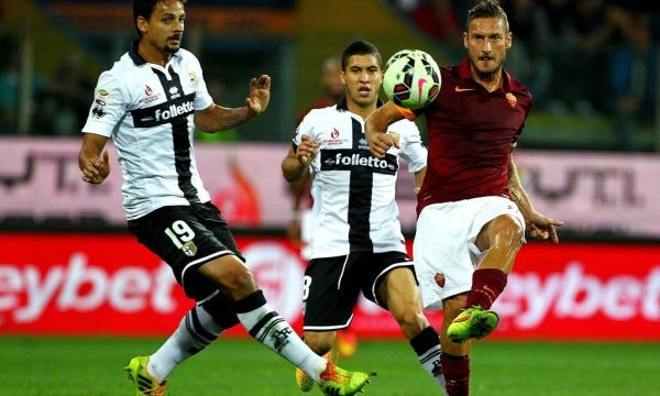 roma beats parma serie a soccer 2015 images roma beats parma serie a soccer 2015 images
