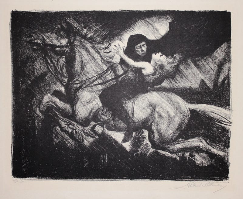 Erl King by Albert Edward Sterner | Annex Galleries Fine Prints