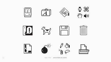 Susan Kare’s selected works.