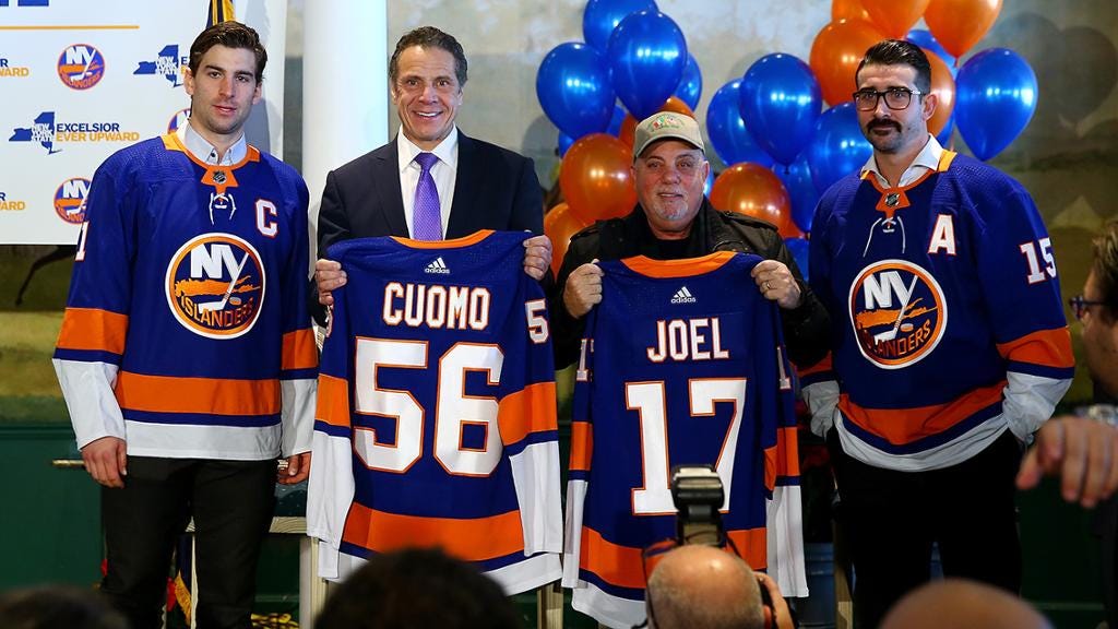 Cuomo, Islanders Make Belmont Official Cuomo, Islanders Make Belmont Official