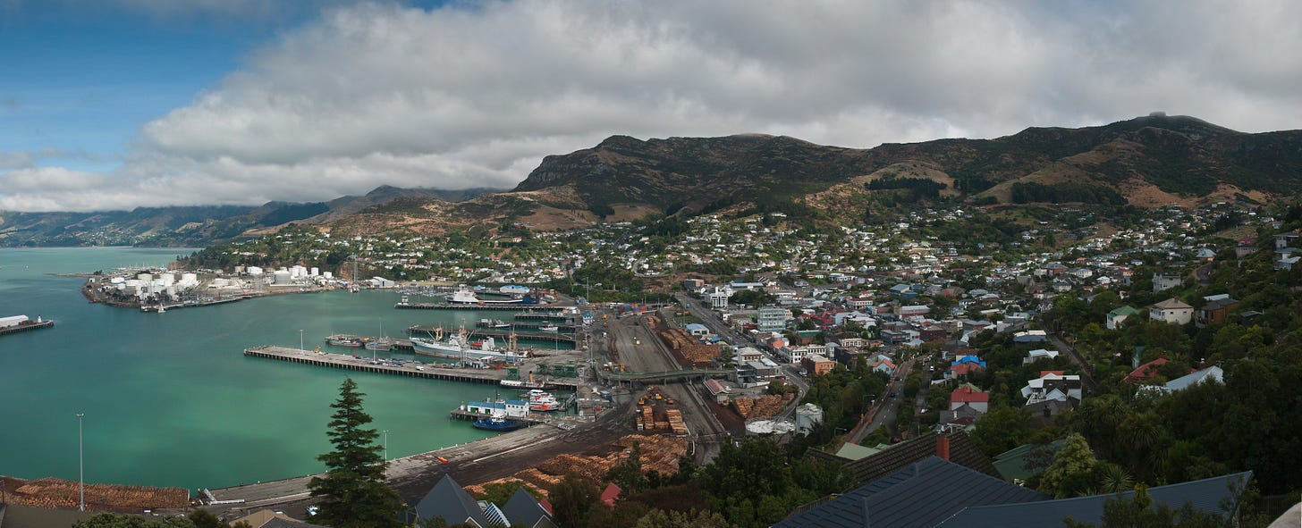 a panoramic photo of a port a panoramic photo of a port