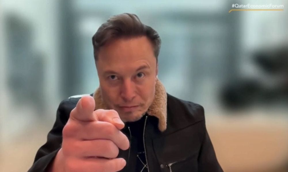 Elon Musk v Mishal Husain = Frost v Nixon