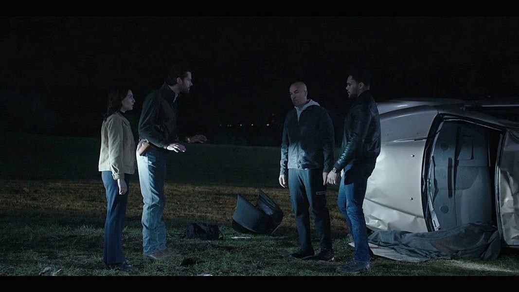 WAlker Cordell and Cassie meeting with undercover Trey and Coby Bell. WAlker Cordell and Cassie meeting with undercover Trey and Coby Bell.