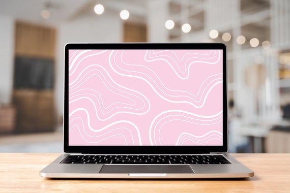 Baby Pink Swirls Digital Download Laptop Wallpaper/screensaver - Etsy Canada Baby Pink Swirls Digital Download Laptop Wallpaper/screensaver - Etsy Canada