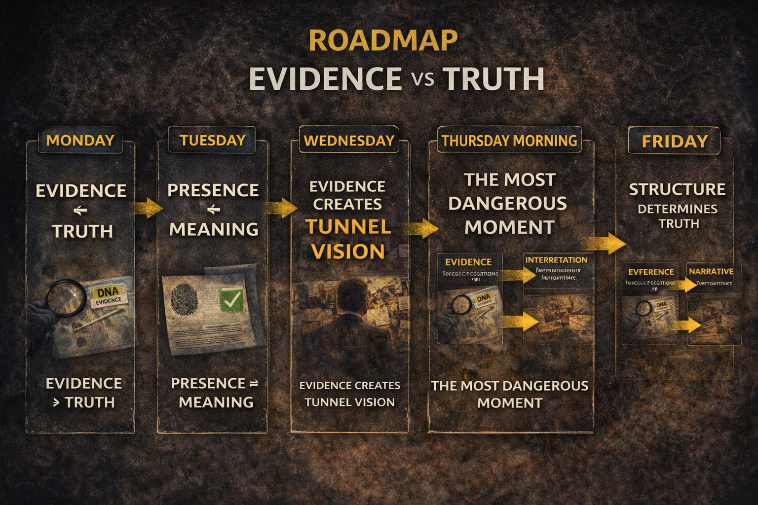 Evidence Post How Evidence Becomes Story - by Morgan Wright