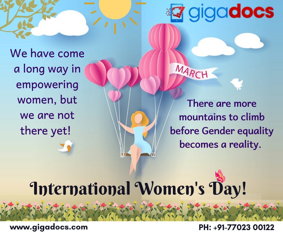 Celebrating the Modern Women this International Women's Day - Gigadocs -  Online Appointment with Best Doctors | Blogs