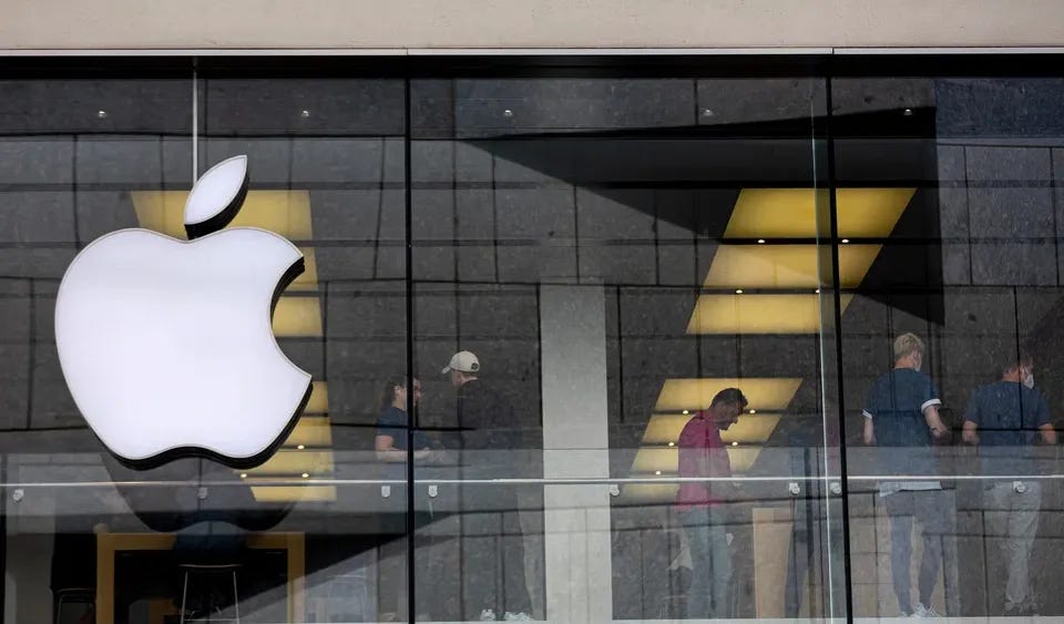 Apple contests India's antitrust penalty law with risk of US$38 billion fine,  filing shows - The Business Times