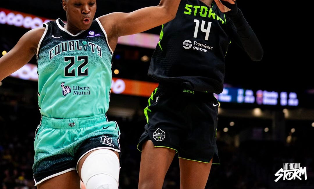 Storm Blow Another Opportunity, Lose 84-76 to the Liberty