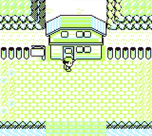The strip of land behind Bill's house, home to the Pokégods