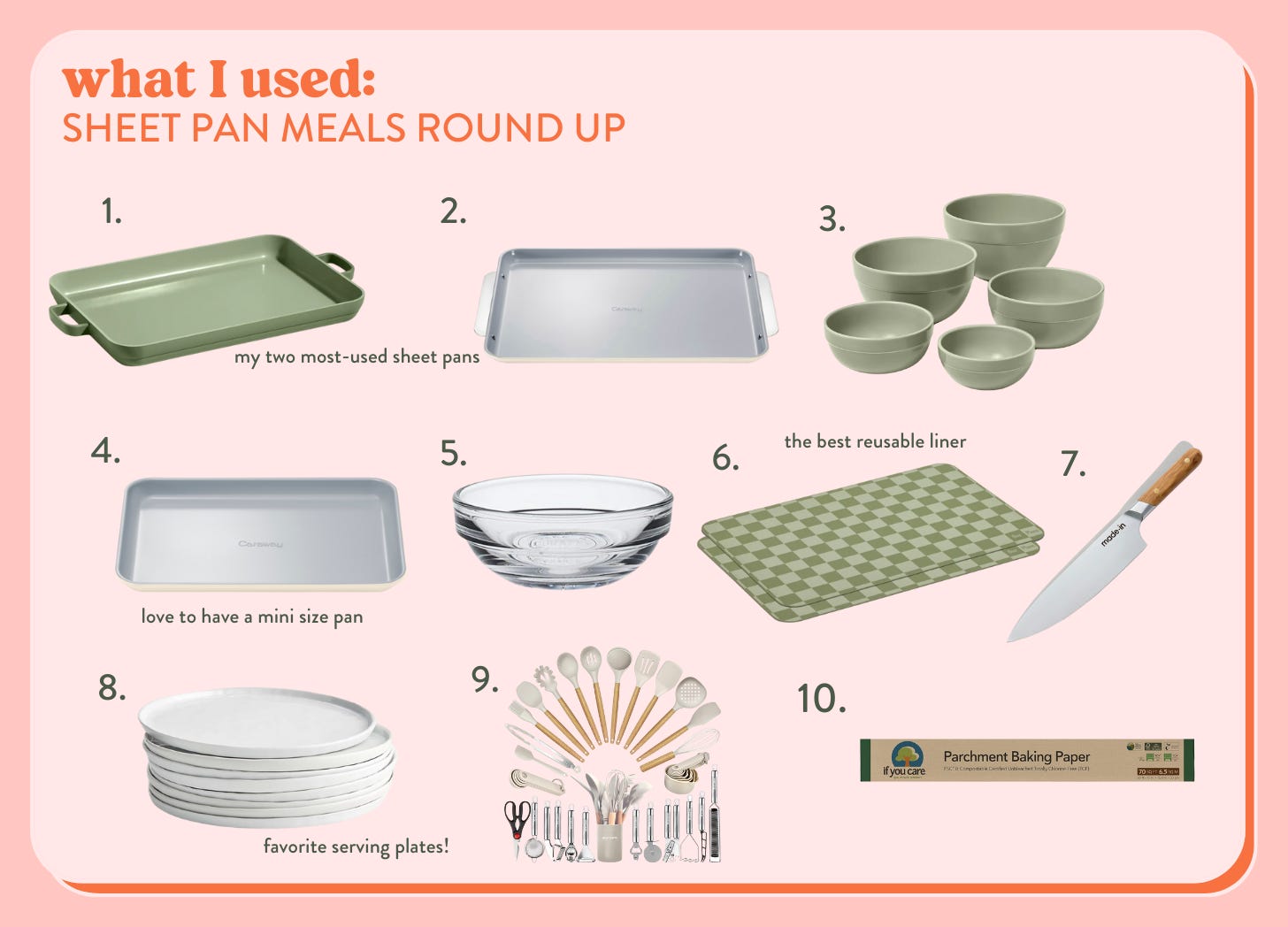 the round up! sheet pan meals to add to your dinner rotation