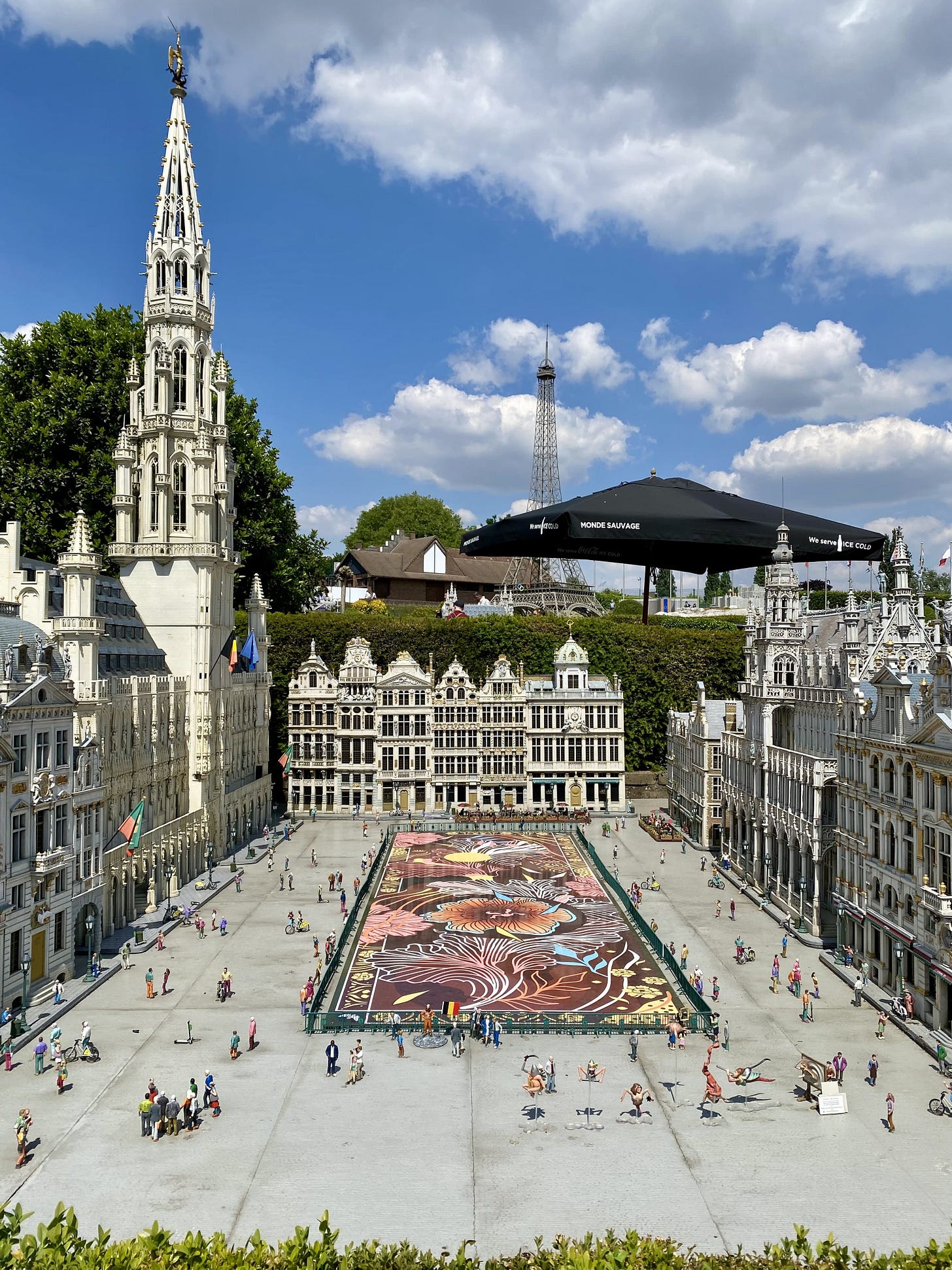 The model of the Grand-Place in Brussels.