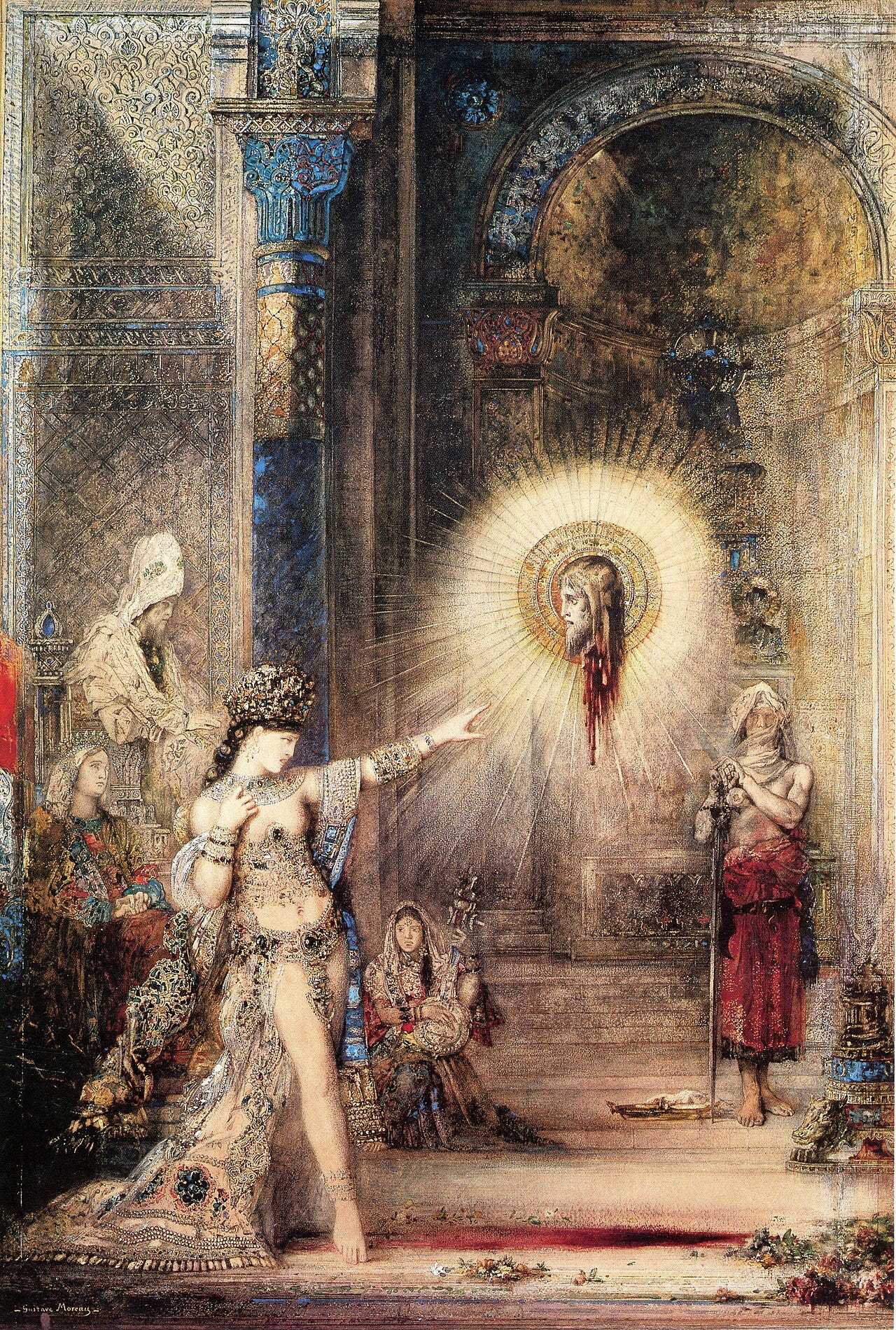 The Apparition by Moreau The Apparition by Moreau