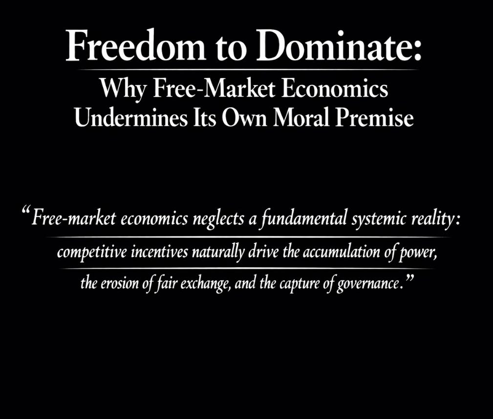 Freedom to Dominate - Peter Joseph: Substack