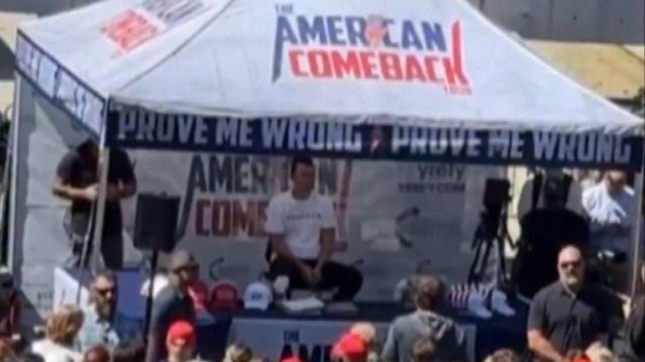 Charlie Kirk shooting witness says she saw "blood pouring out everywhere"