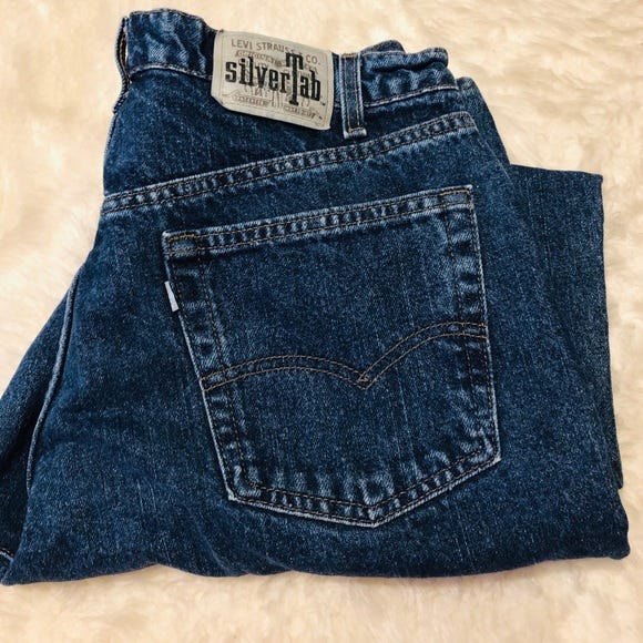 Levi's | Jeans | Vintage Mens Levis Silvertab Baggy Jeans 34x3 | Poshmark
