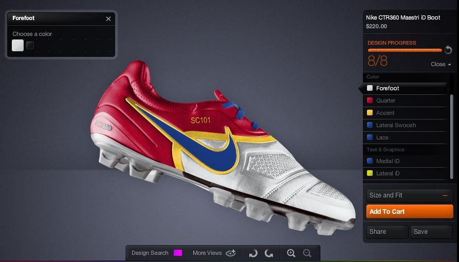 nike soccer id