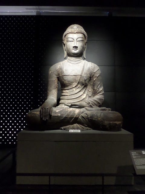 10th Century Iron Buddha 10th Century Iron Buddha