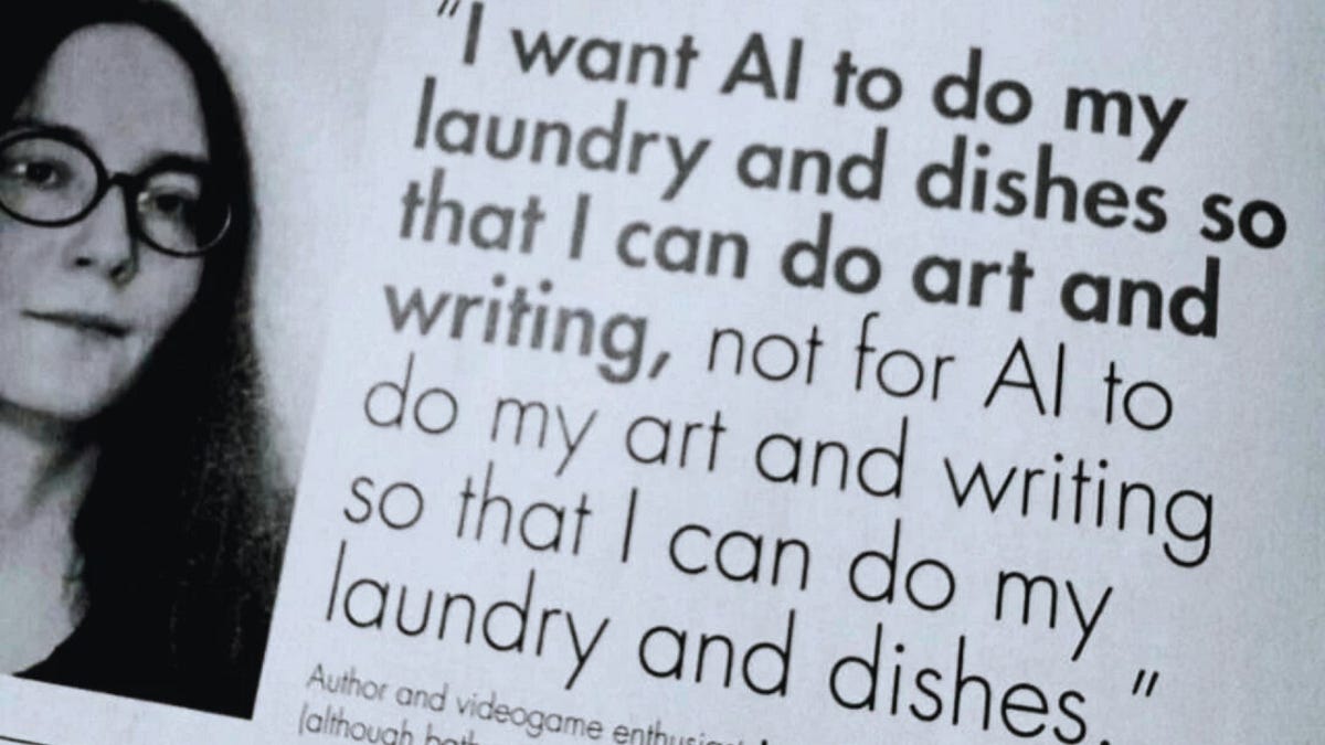 Let AI Do the Dishes, Not Your Writing | by D Saidinesh | Medium