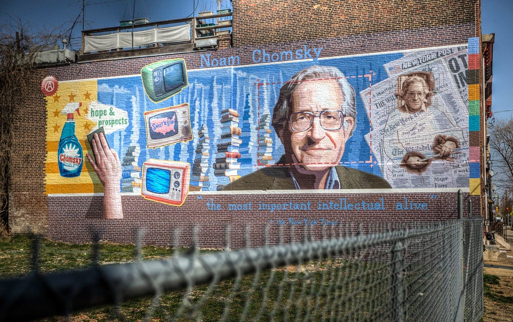 Esoteric Mural | Noam Chomsky, really? | Terry Robinson | Flickr Esoteric Mural | Noam Chomsky, really? | Terry Robinson | Flickr
