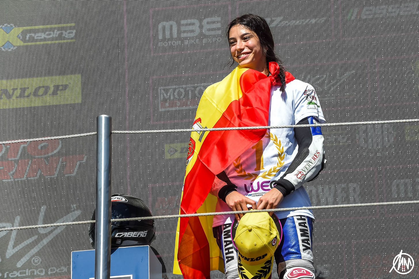 Natalia Rivera, campeona del Women's European Championship 2024